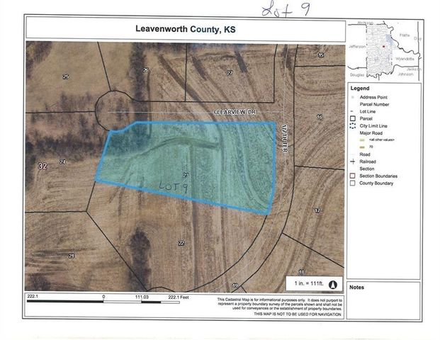 $124,500 | Lot #9 177th Terrace | High Prairie Township - Leavenworth County