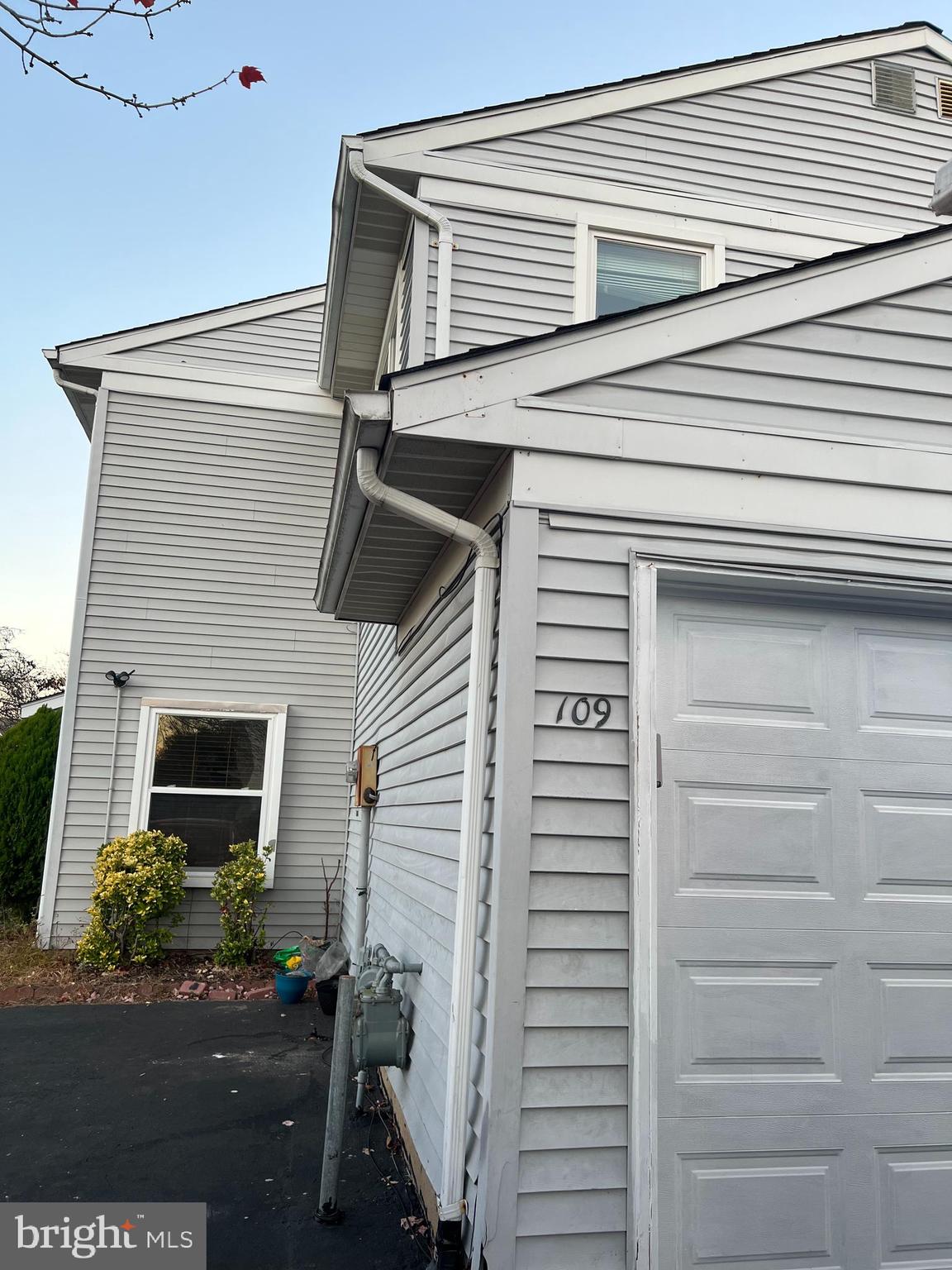 a view of a door of the house