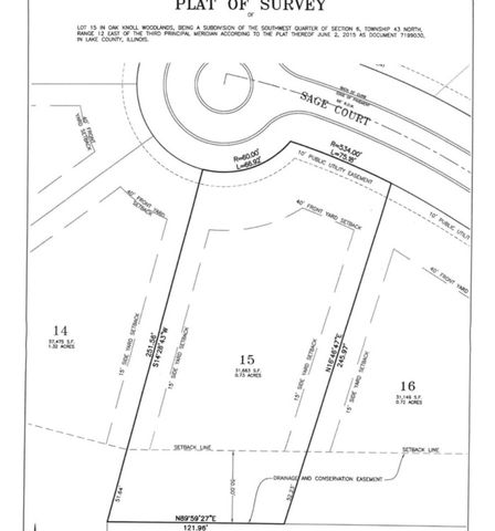 $639,000 | 1515 Sage Court | Lake Forest