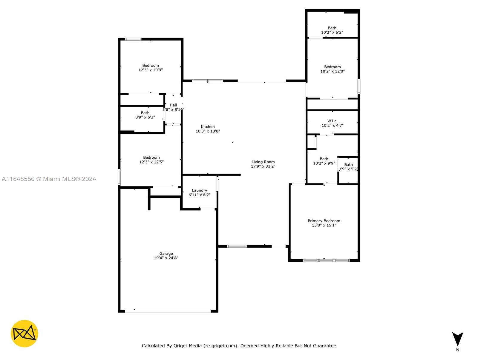 a picture of a floor plan