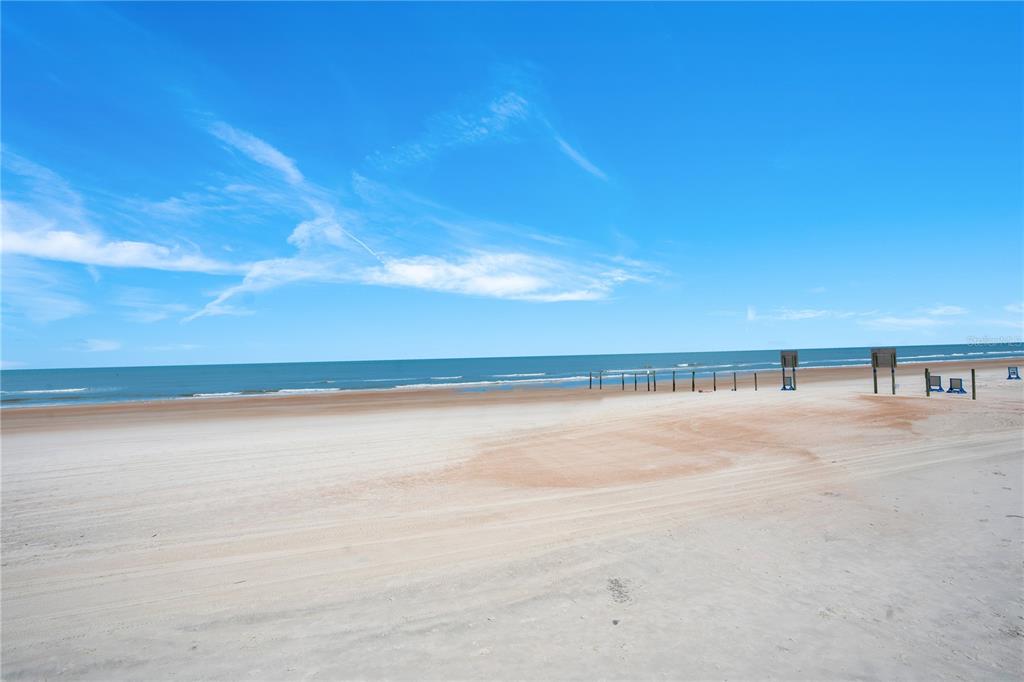 a view of an ocean and beach