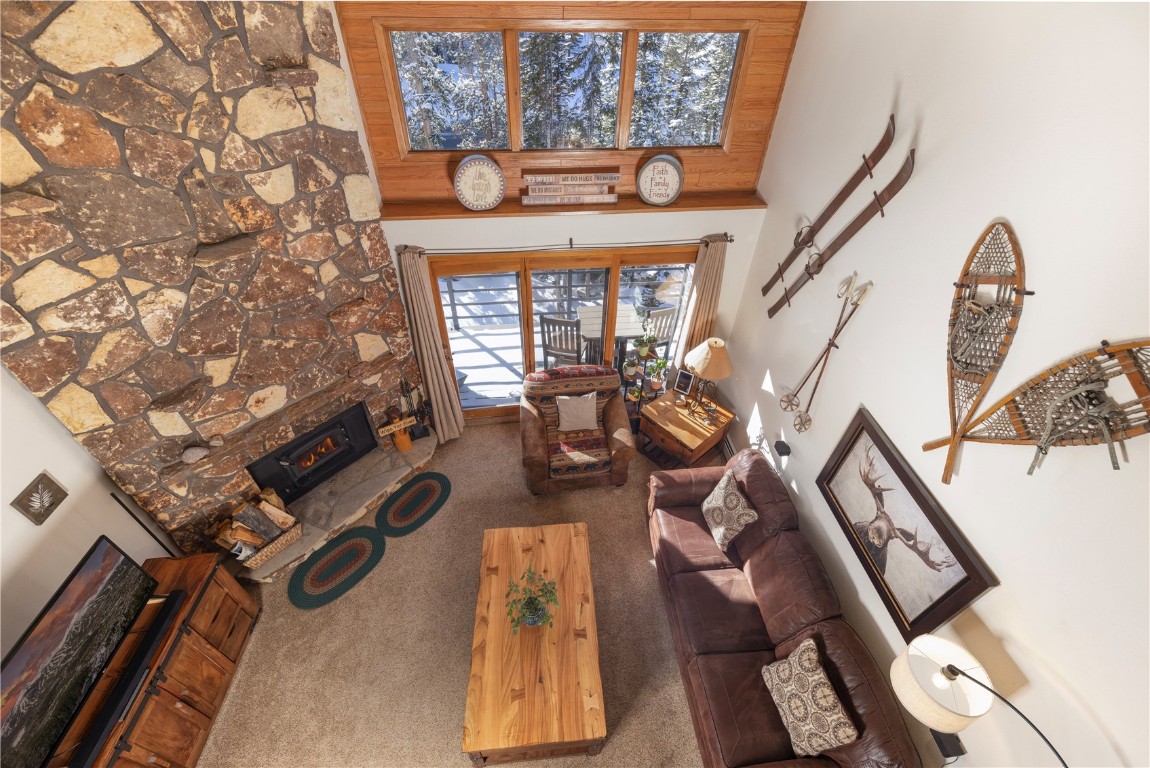 Towering Living Room Ceilings!