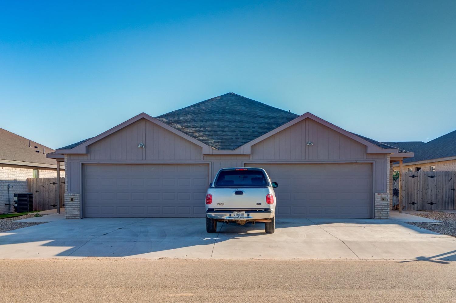 a car parked in front of house