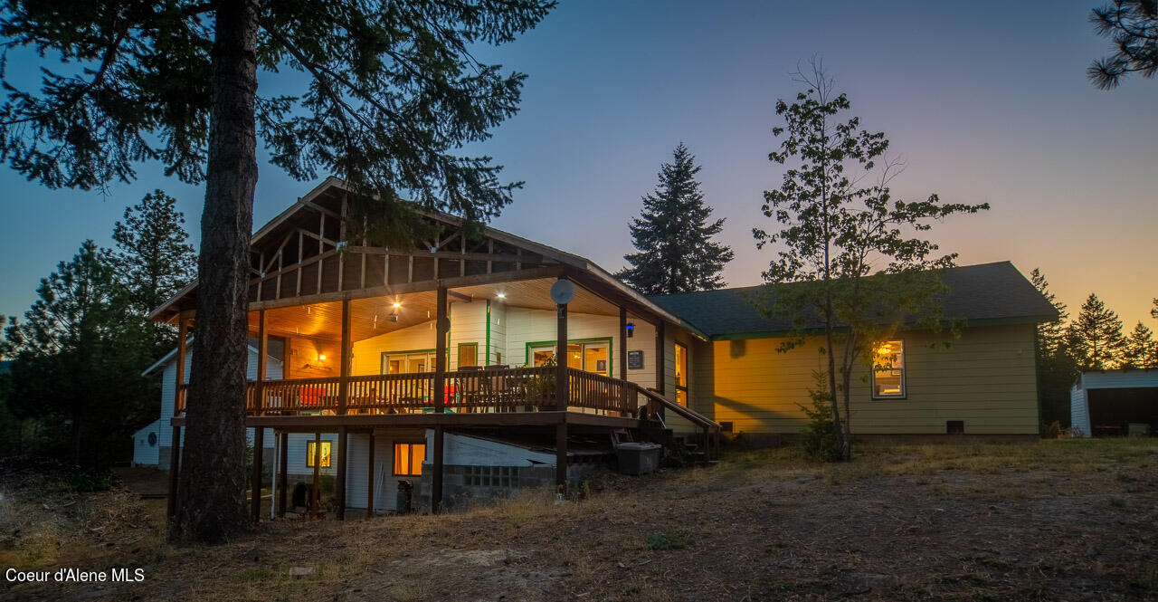 Twilight Back Deck