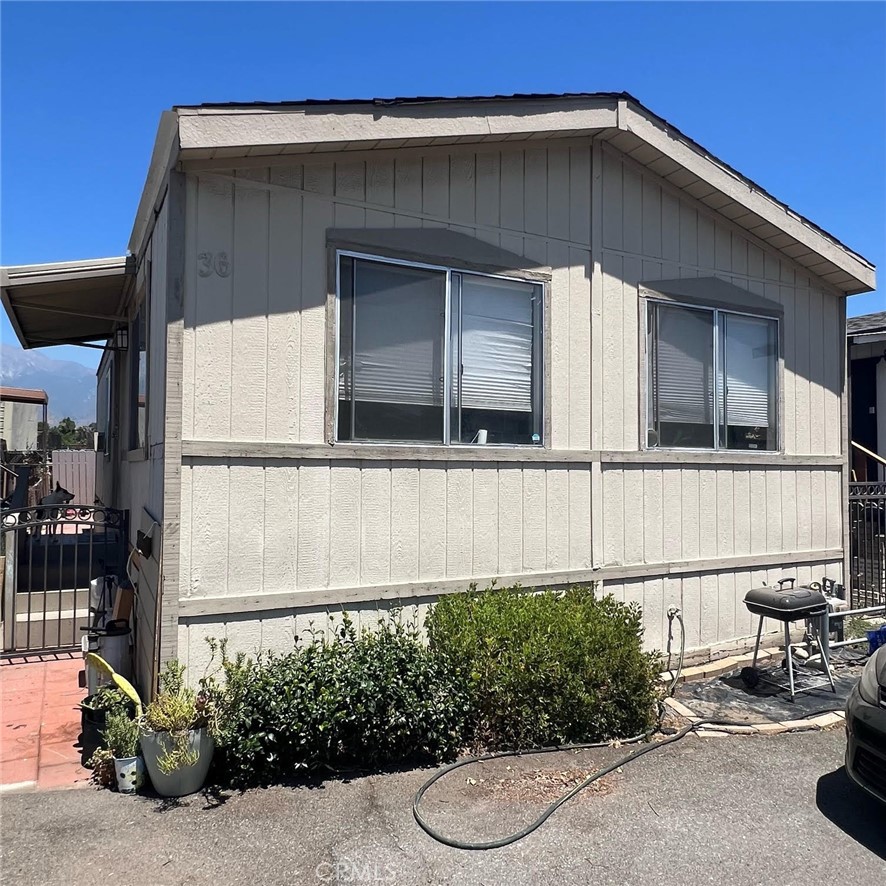 a front view of a house with garage