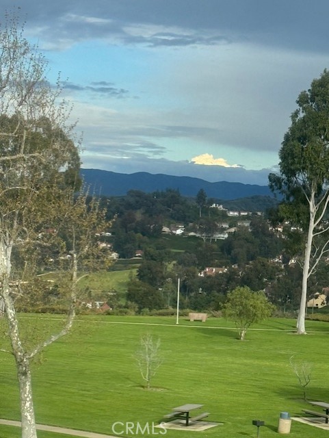 a view of a golf course with a lake