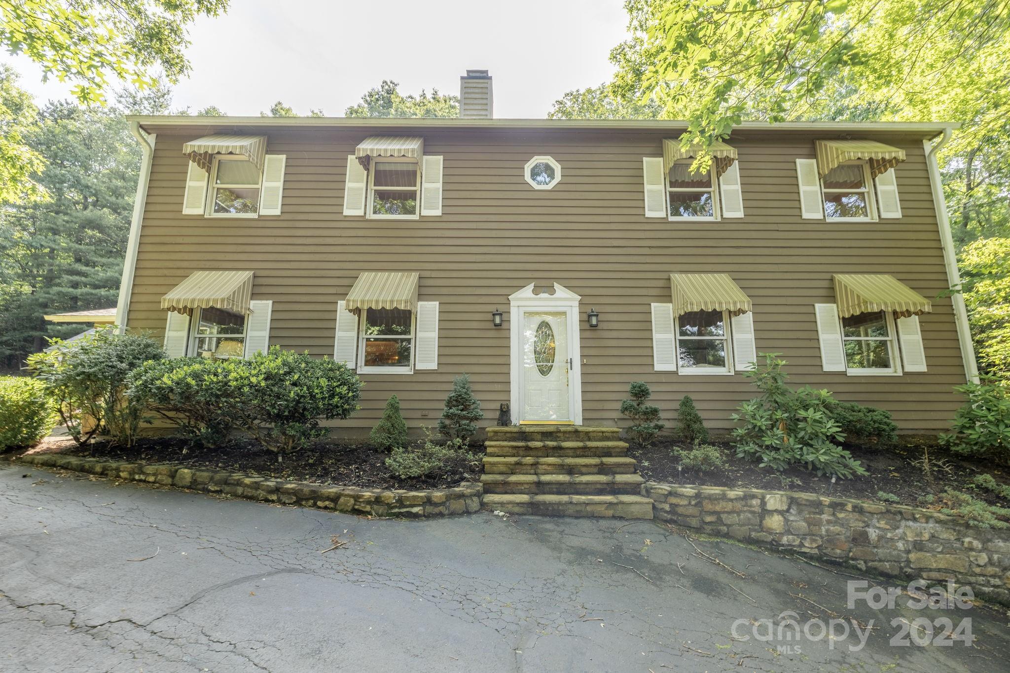 front view of a house