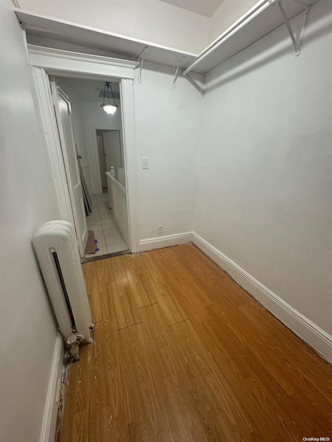 wooden floor in an empty room