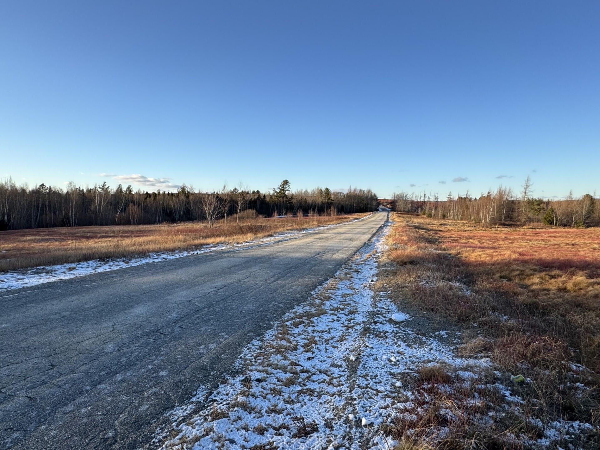 Property on both sides of Road