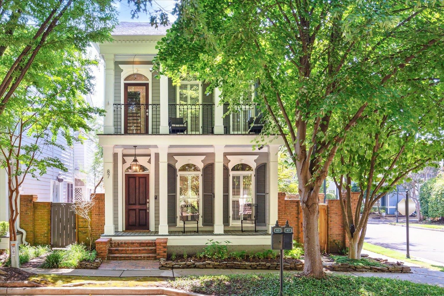 View of front of house with a porch