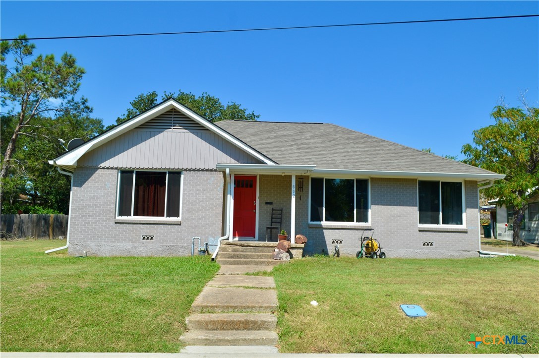 front view of house with a yard