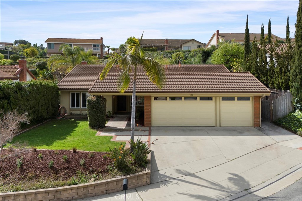 a aerial view of a house