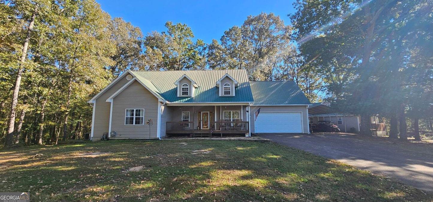 front view of house with a yard