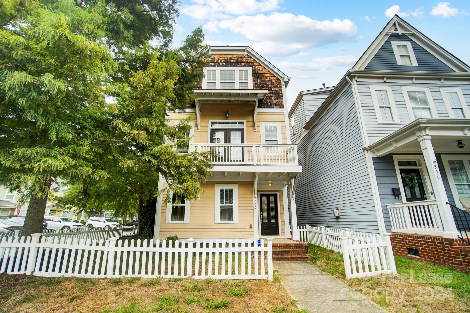 front view of a house