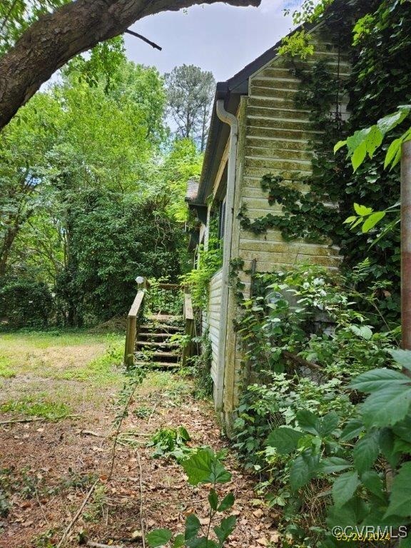 a view of outdoor space and yard