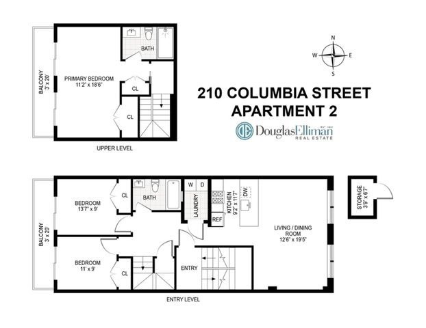 $1,995,000 | 210 Columbia Street, Unit 2 | Columbia Street Waterfront