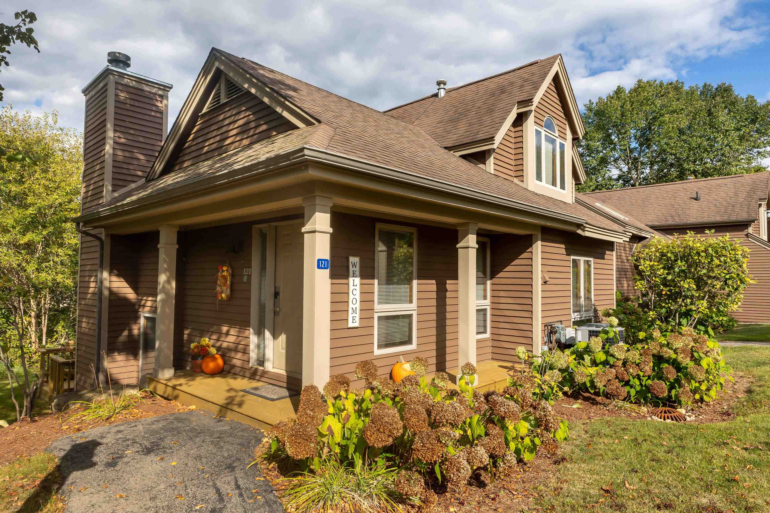 front view of a house