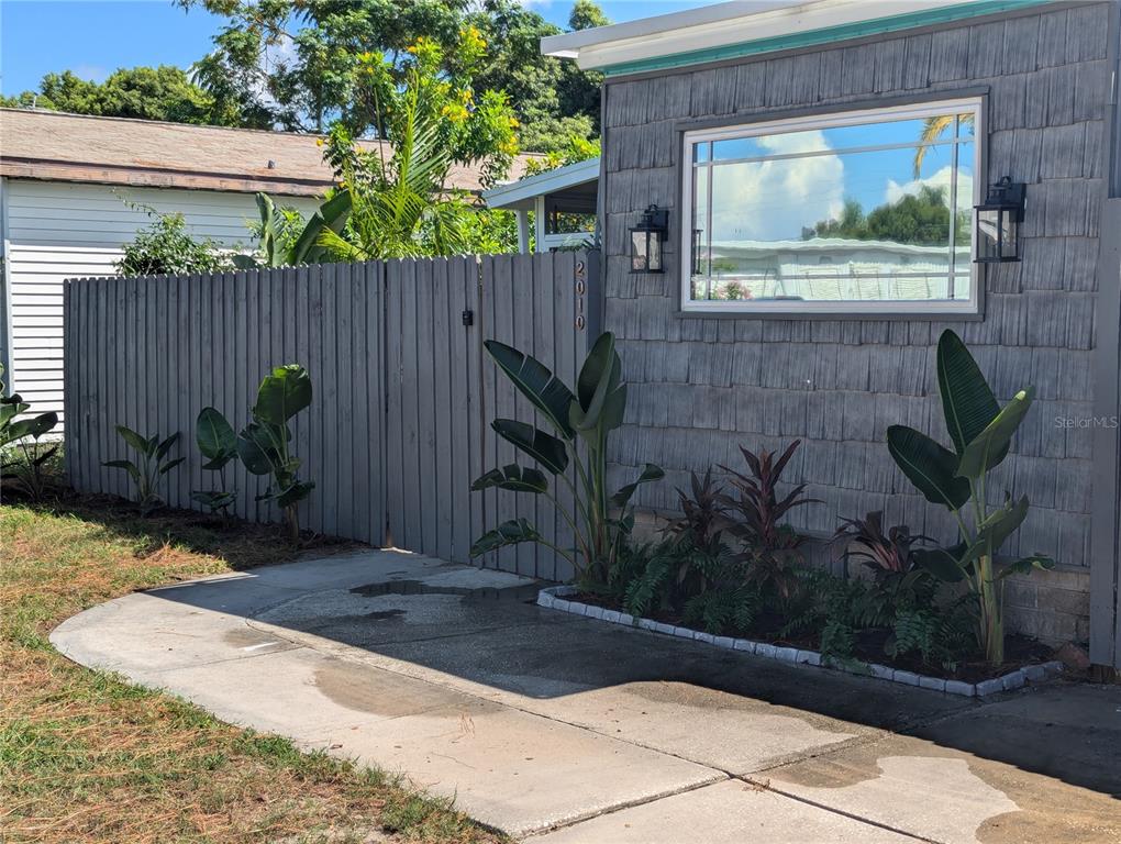 a view of outdoor space and yard