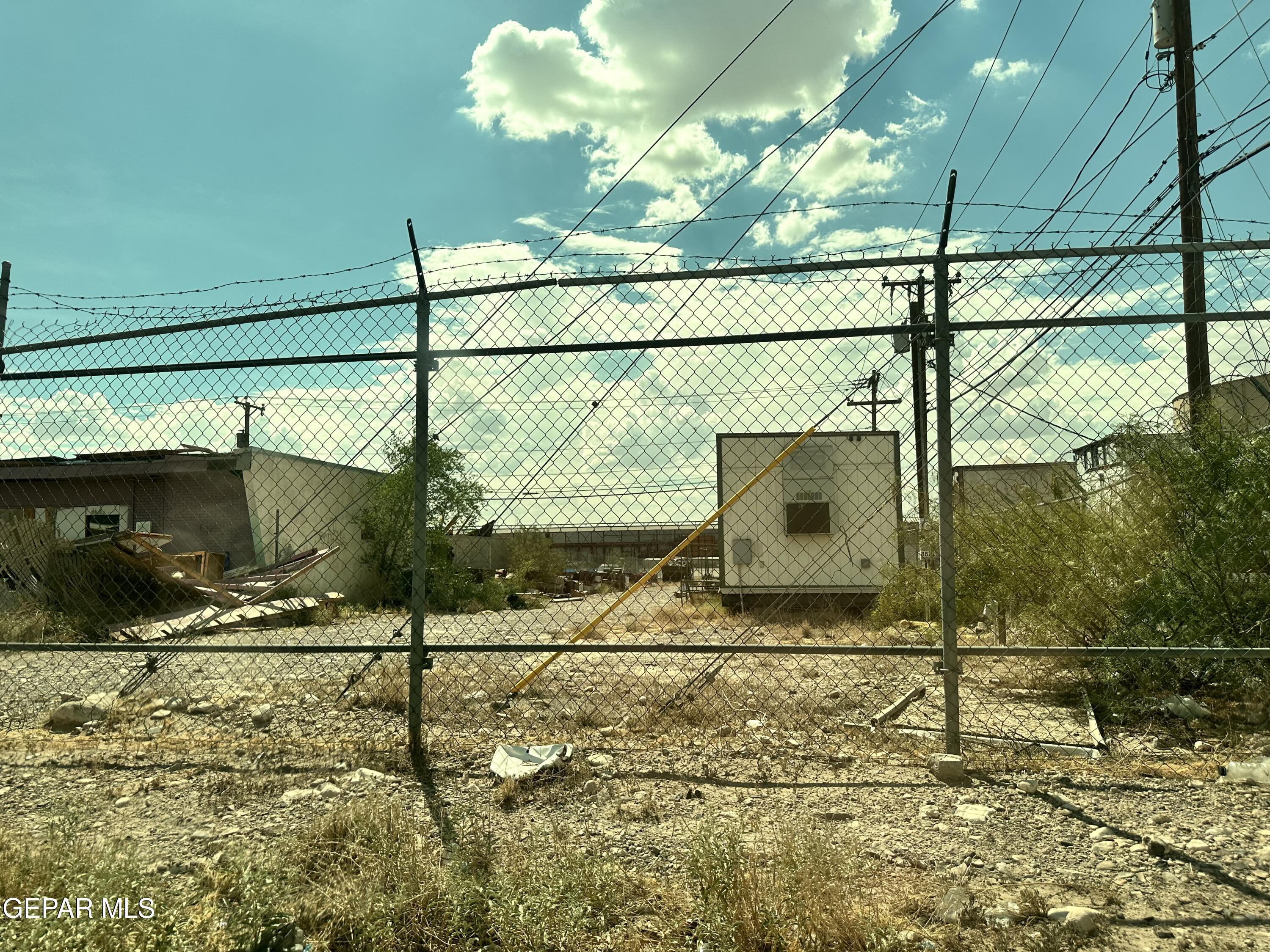 a window in a yard