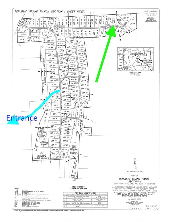 Republic Grand Ranch Plat Map 10699 Ruger Road, Willis, Tx 77378 | Compass