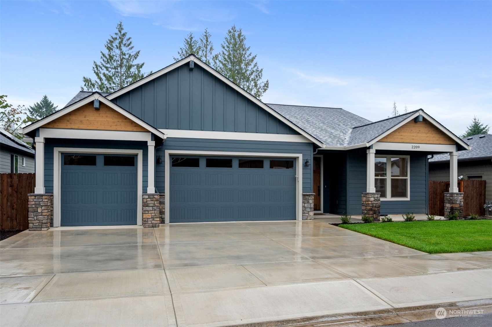 front view of a house