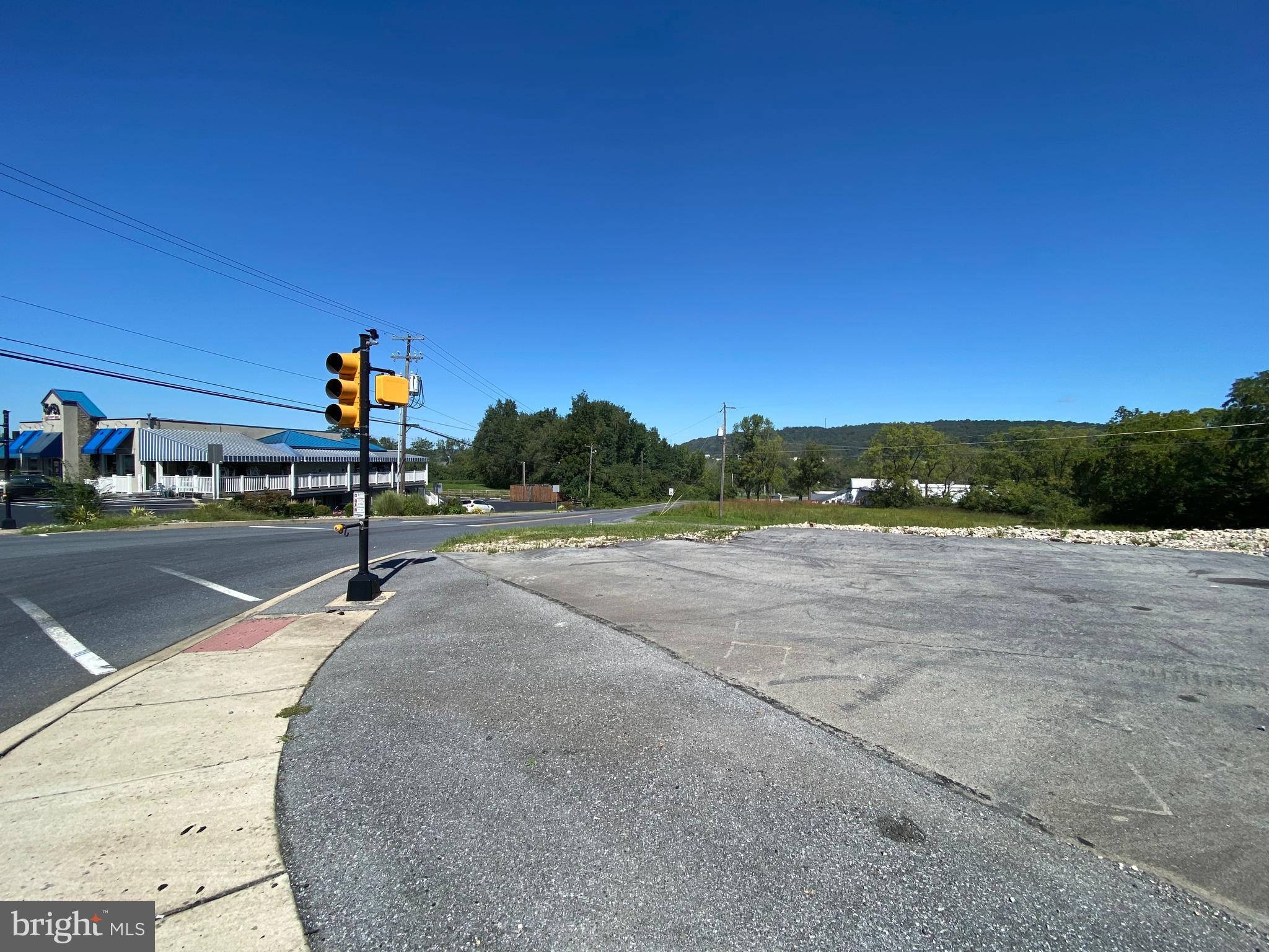 a view of street