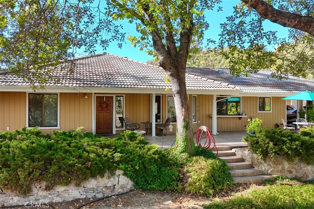 front view of a house with a porch