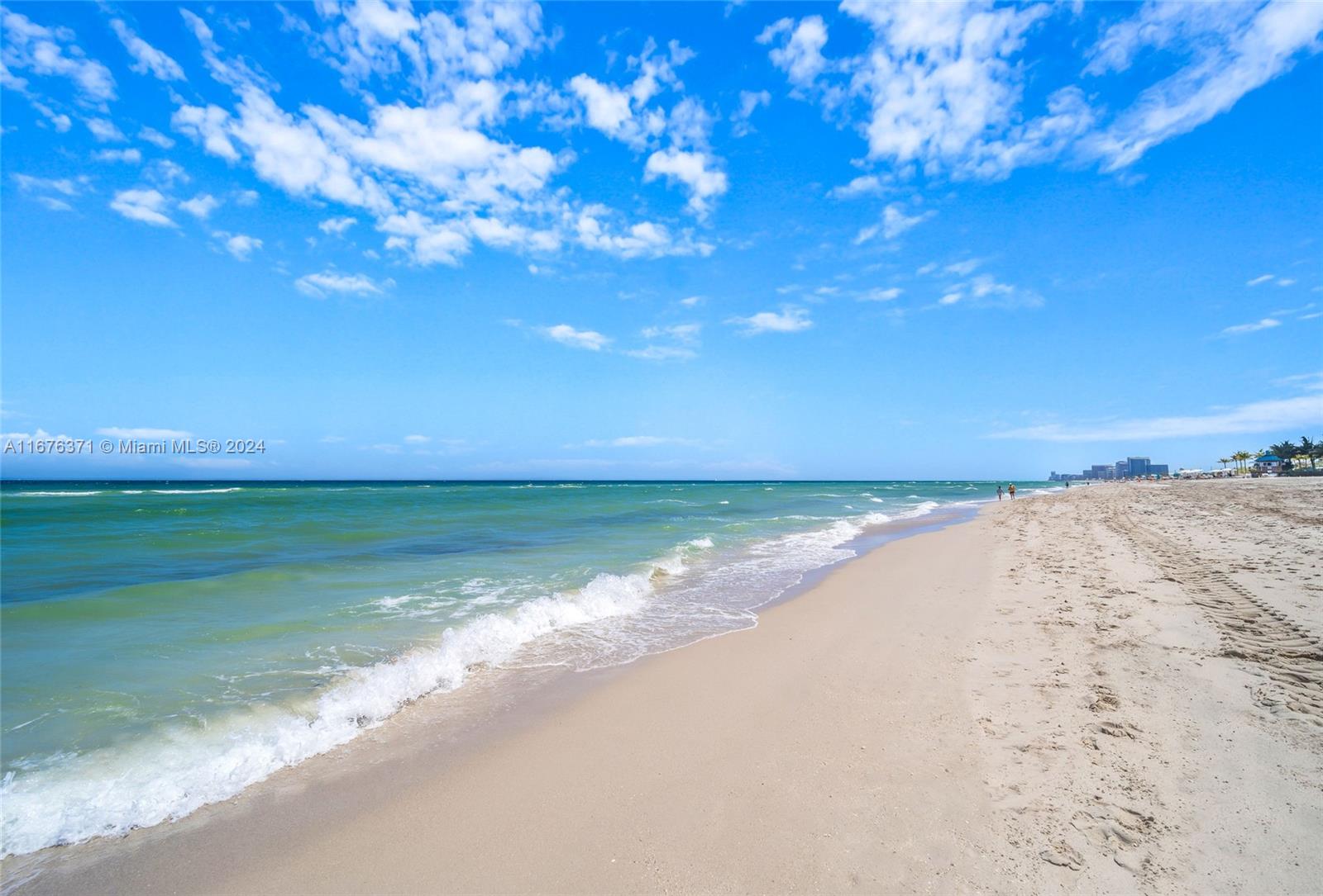 a view of beach and ocean