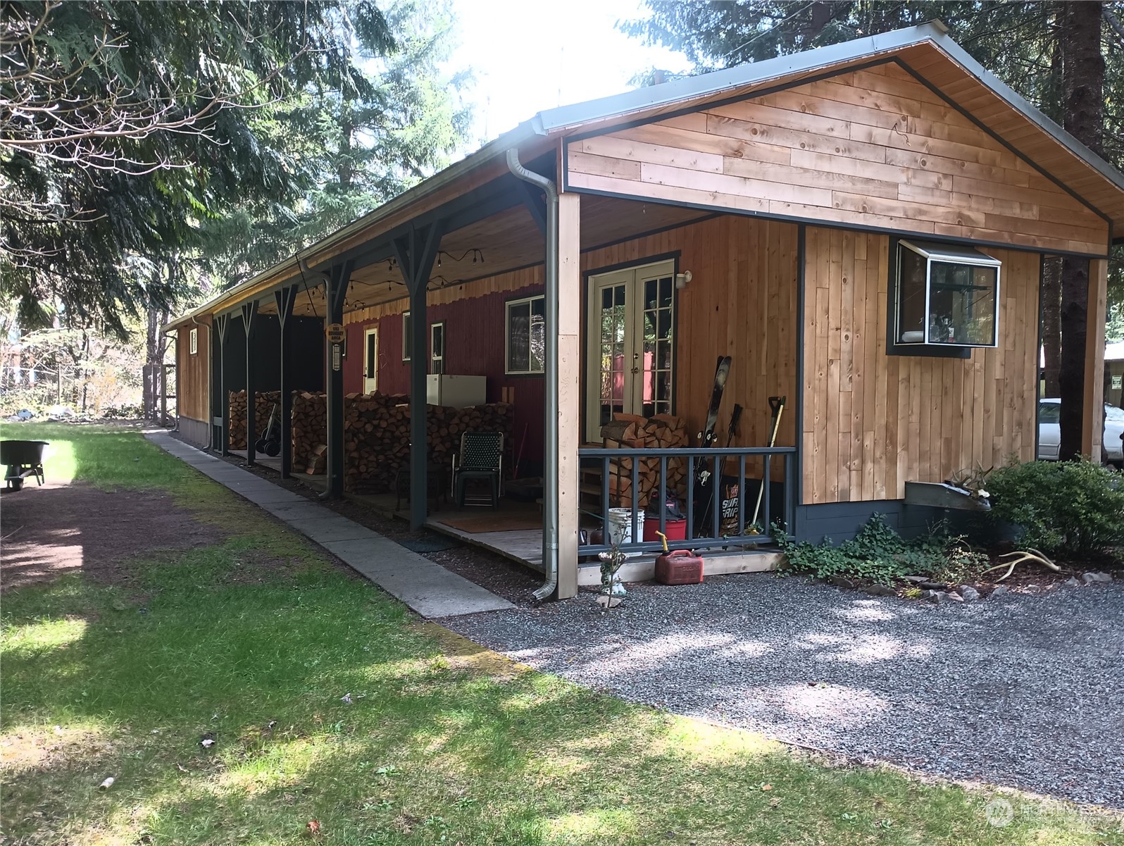 a view of outdoor space and yard