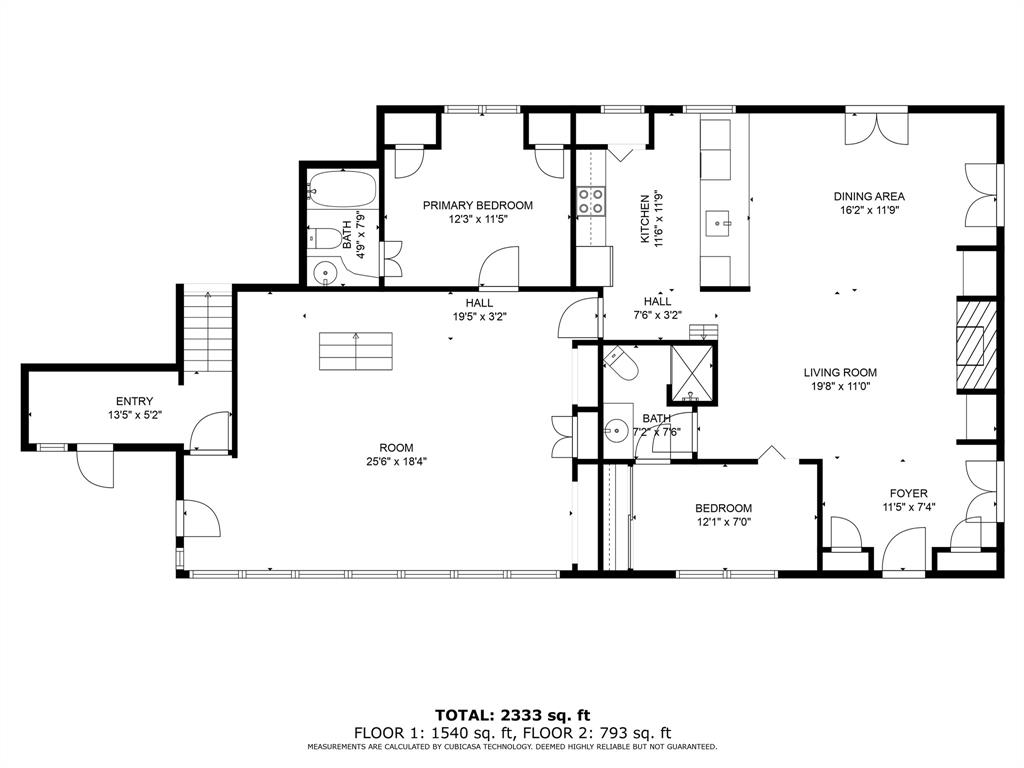 a picture of a floor plan