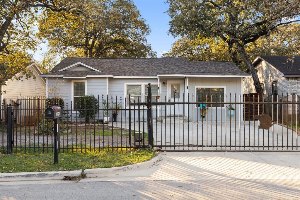 front view of a house