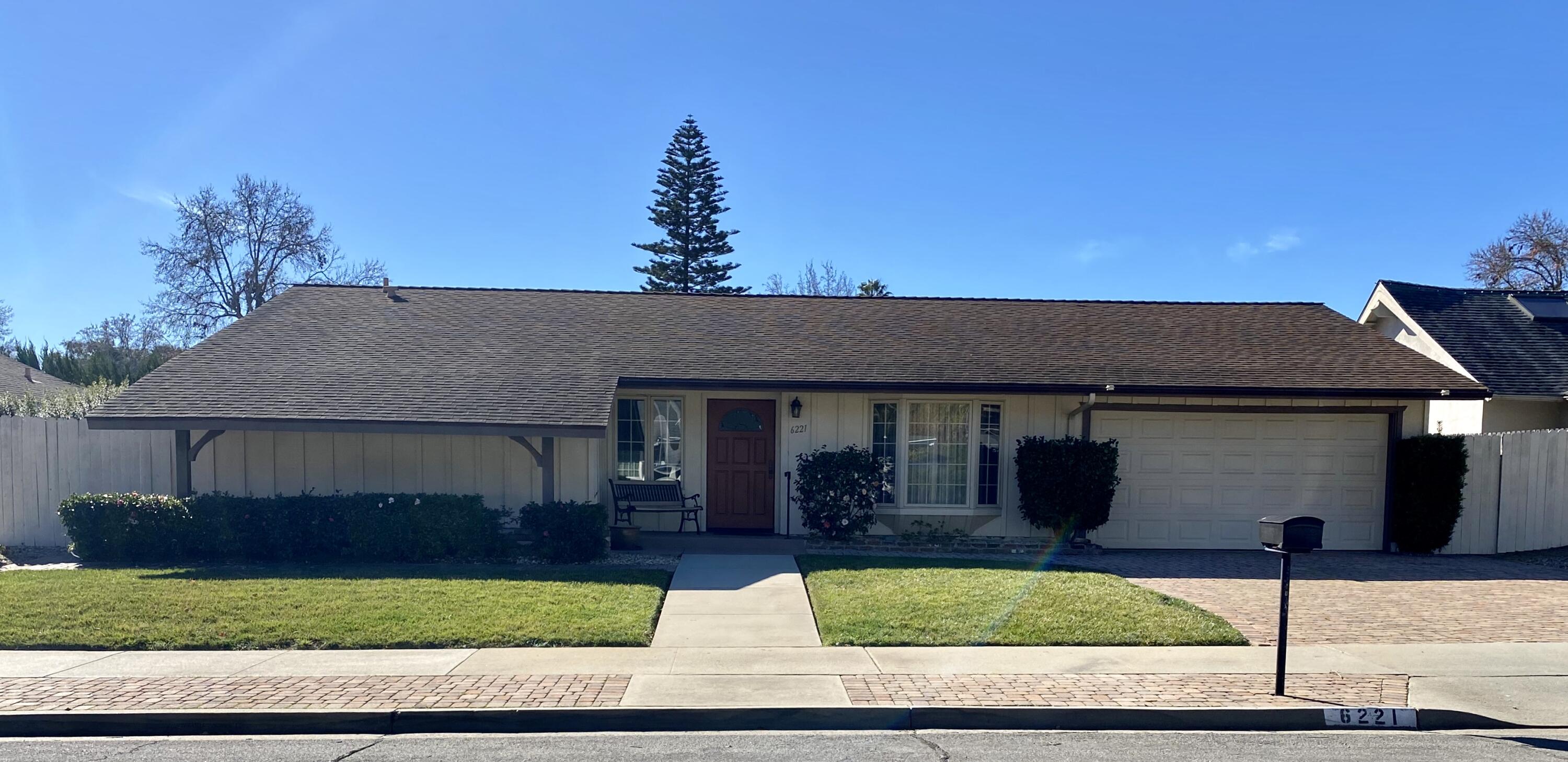 a view of a house with garage