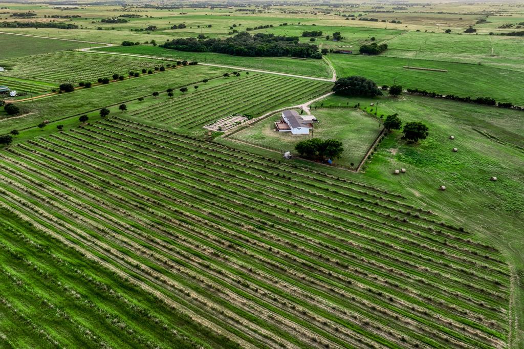 a view of a green field