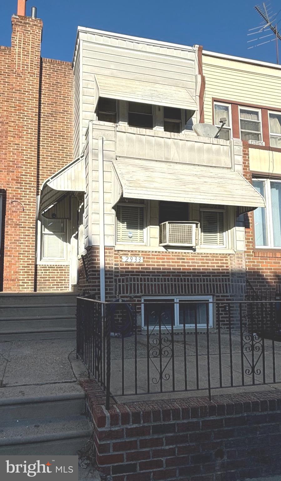 a view of balcony with small space