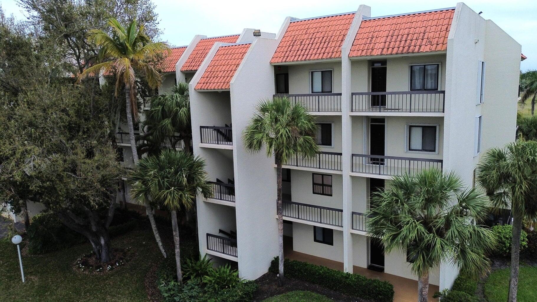 a front view of a multi story residential apartment building