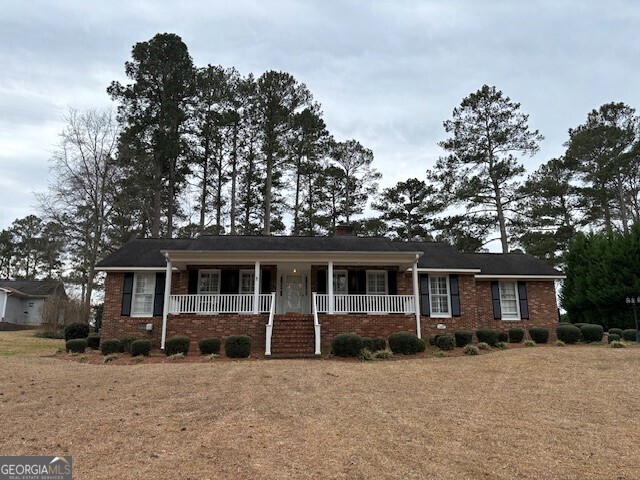 front view of a house