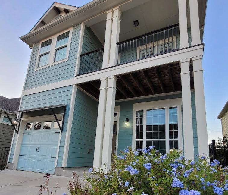 front view of a house