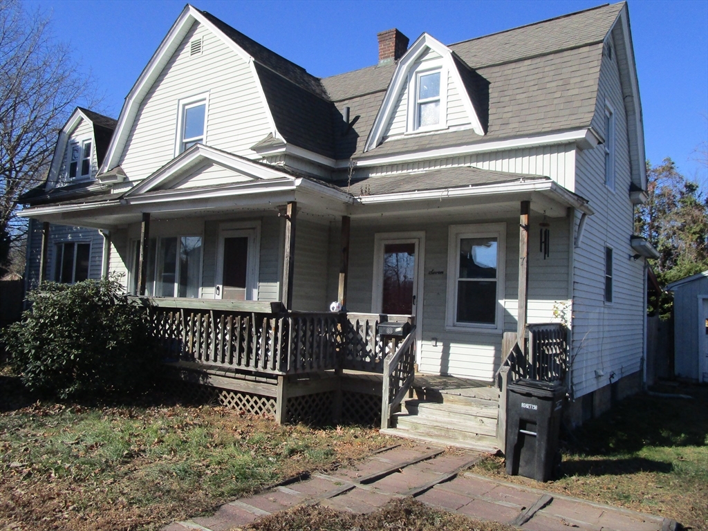 a view of house with outdoor space