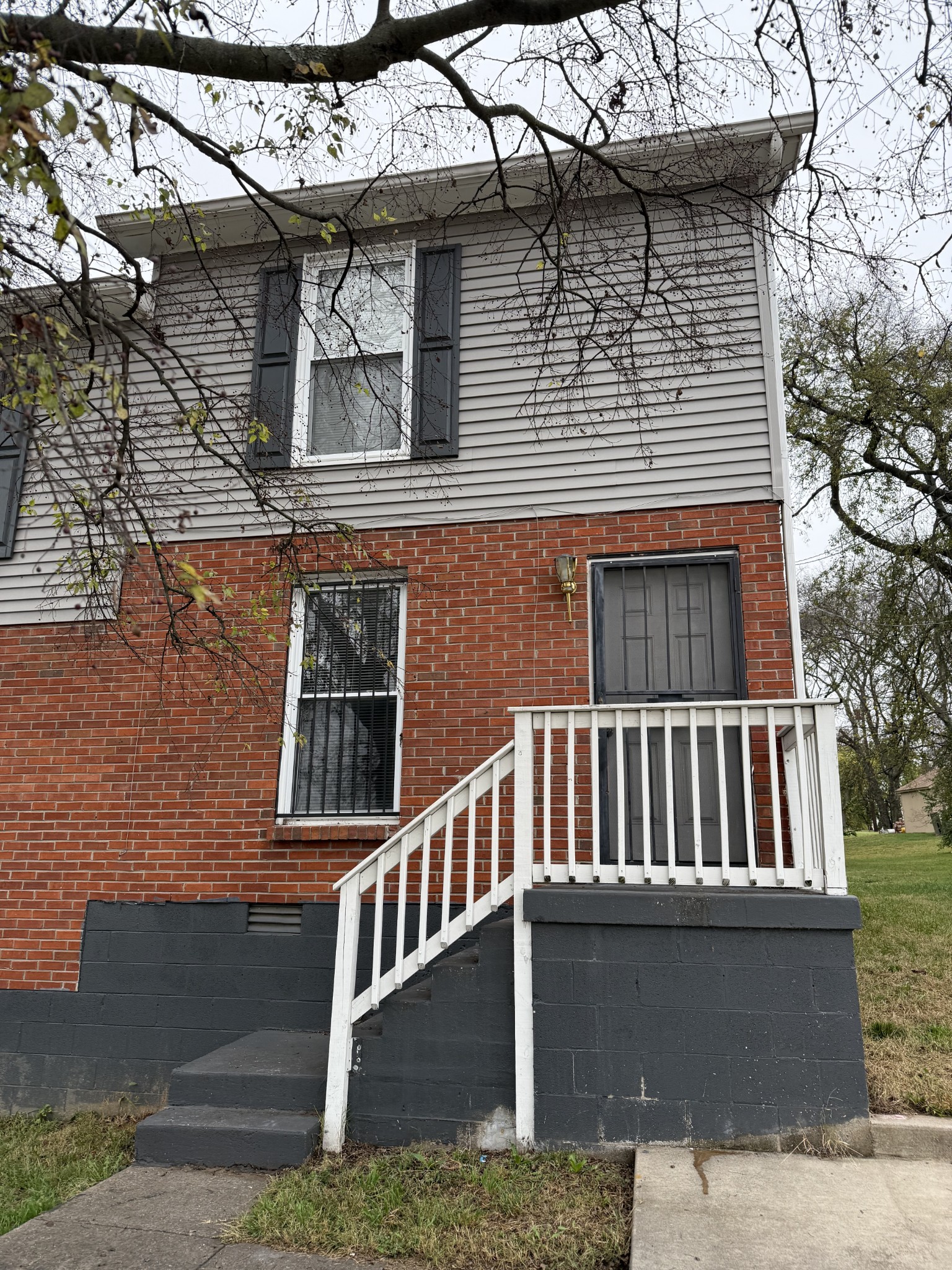 a view of a house with a window