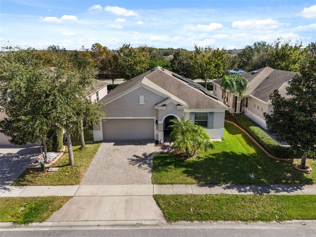 front view of house with a yard