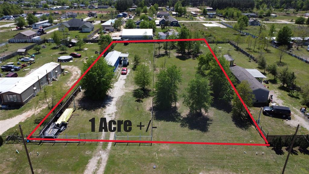 1acre +/- No Restrictions.