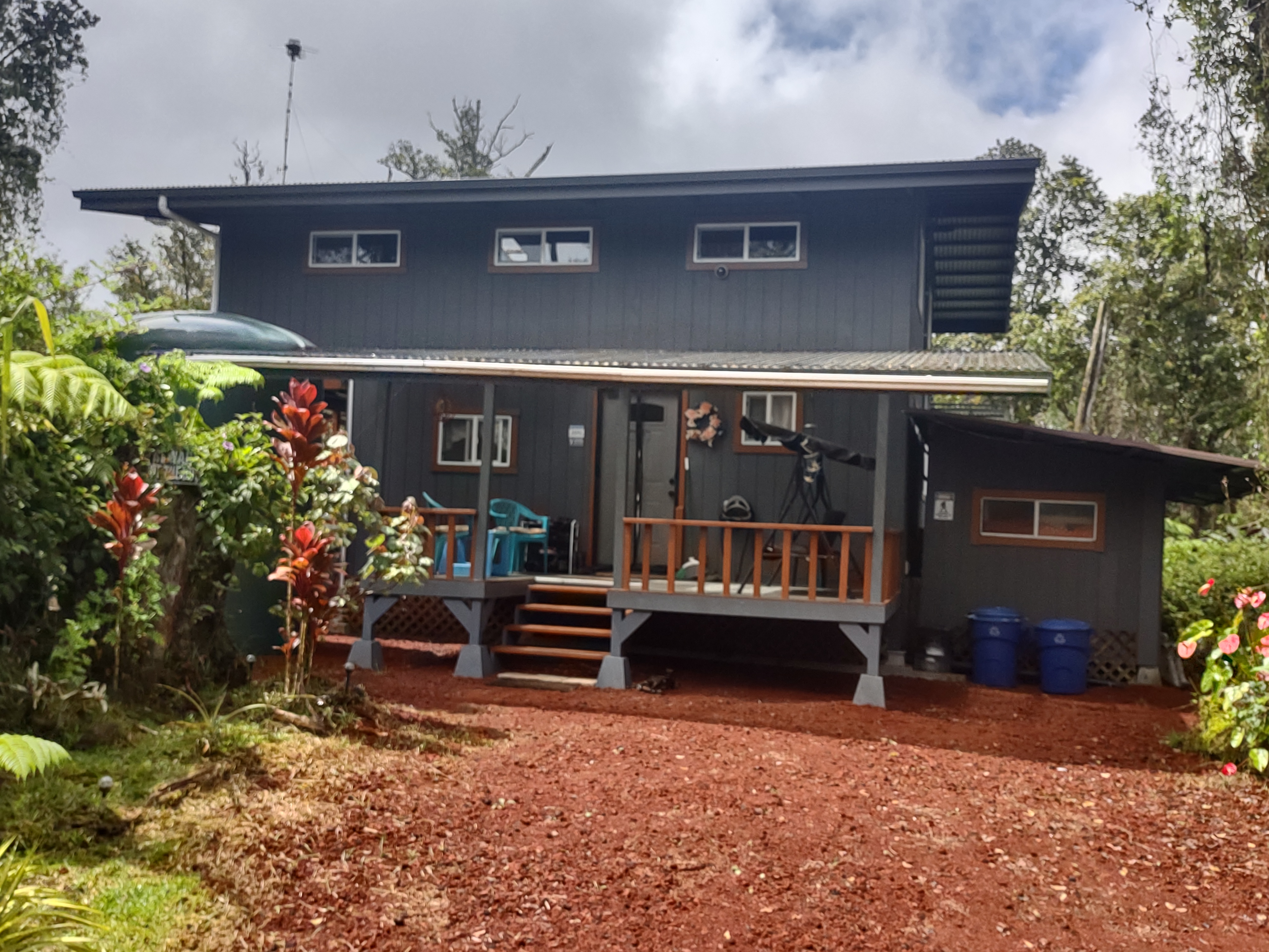 a view of house with outdoor space