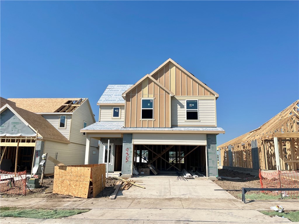 front view of a house with yard