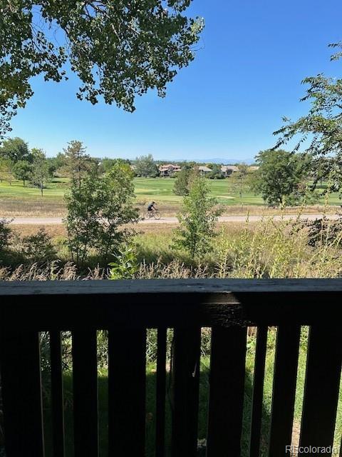 a view of ocean from a balcony