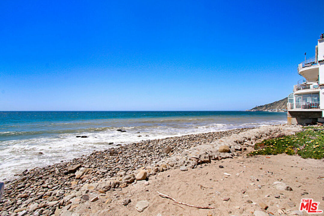 a view of ocean view with beach