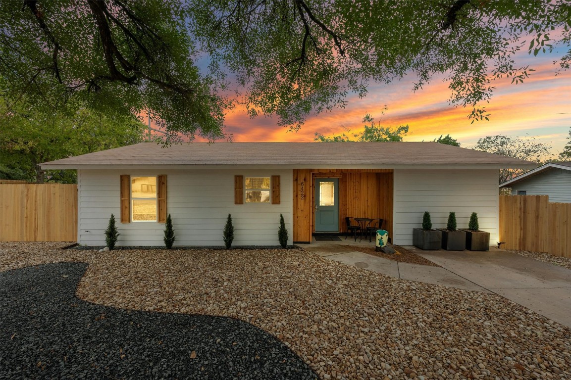 a view of a house with a patio