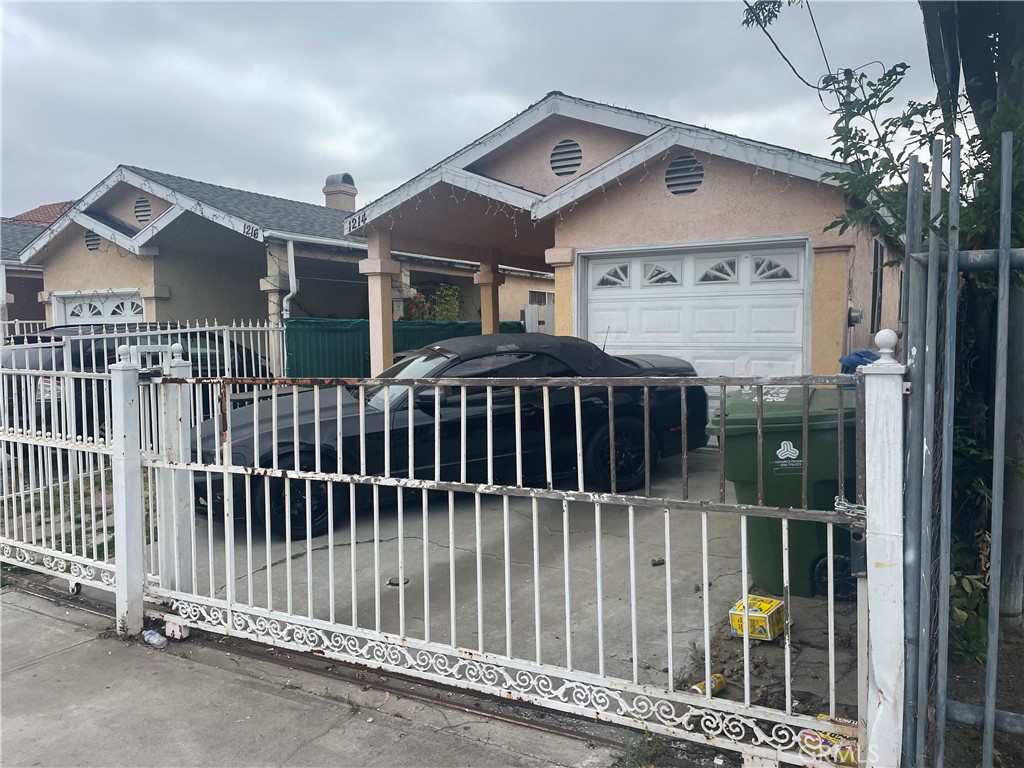 a view of a house with a porch