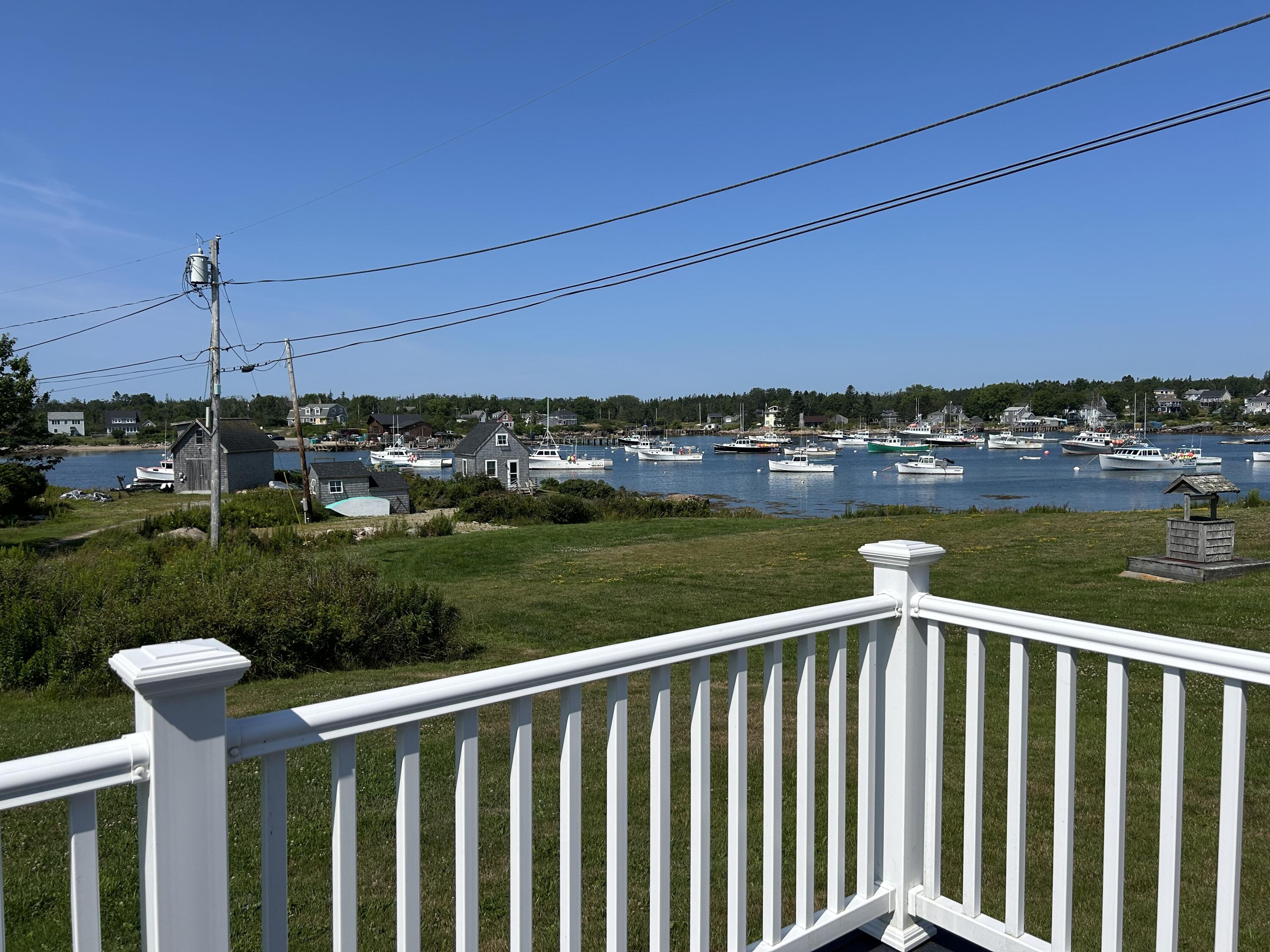 Backyard and view from deck