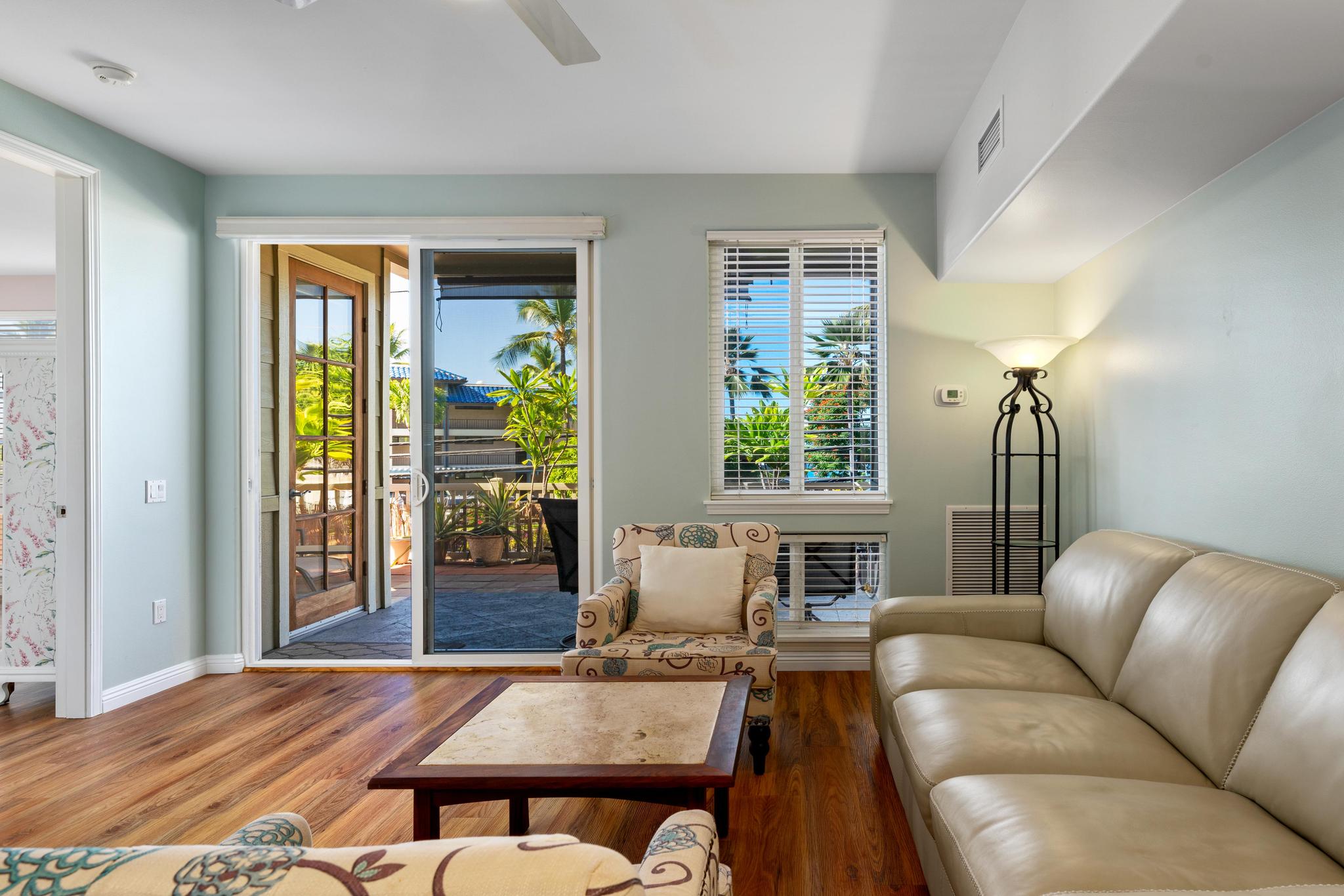 Welcome to Ali'i Cove, GG-1, a beautiful 3-bedroom condo in the heart of Kona.