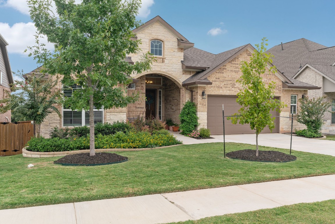 Nestled in the sought-after Palmera Ridge neighborhood, this meticulously maintained single-story home sits on a peaceful cul-de-sac with no rear neighbors and a serene wooded view.